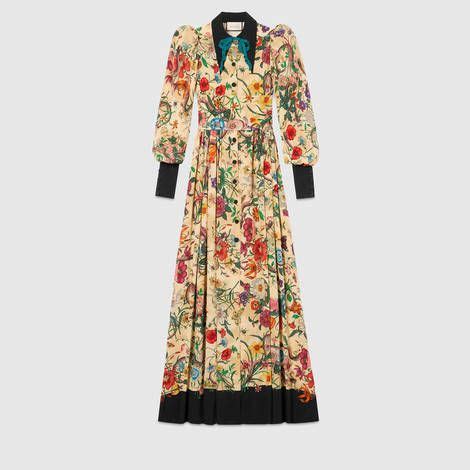 gucci long sleeve lace dress.